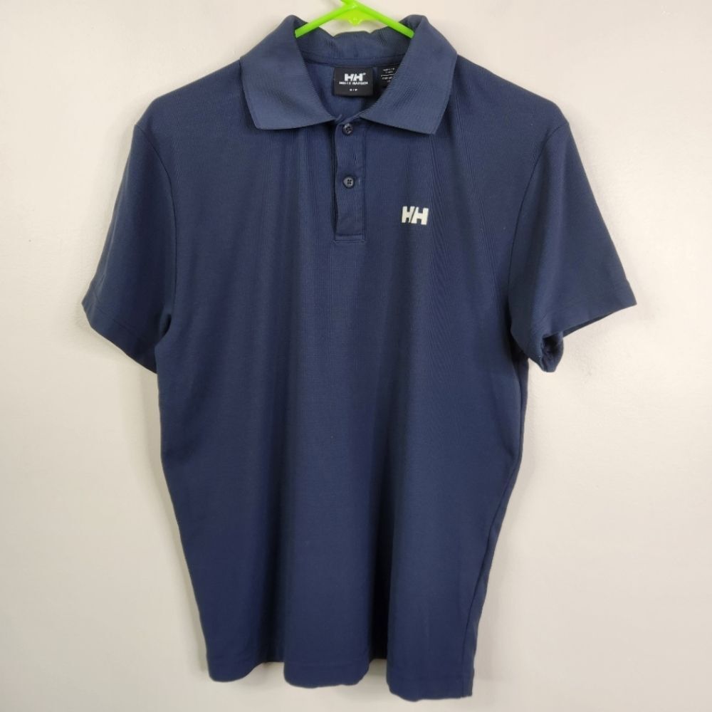 Helly Hansen Mens Short Sleeve 100% Polyamide Polo Shirt Small